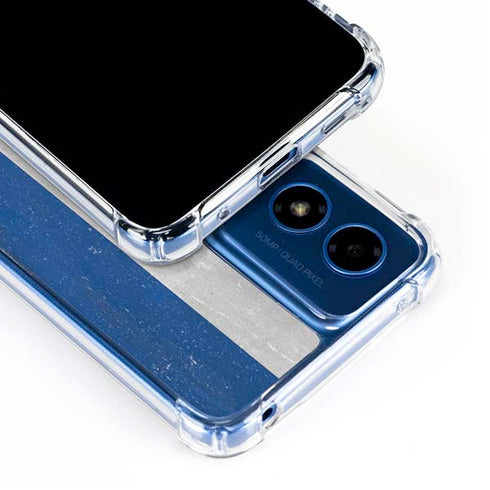 Honduras Flag Distressed Moto G 5G (2024) Clear Case
